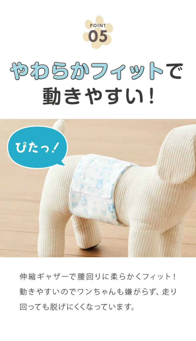<a href="https://www.qoo10.jp/gmkt.inc/Search/brand.aspx?brandno=134820" target="_blank" class="title_brand" id="btn_brand" title="リコメン堂">リコメン堂</a>犬 おむつ ペット 男の子 抗菌 消臭 S M L XL 4サイズ 7層構造 超吸収 漏れない 防臭 120枚 100枚 大容量 マナー ベルト パンツ しつけ マーキング防止 介護 超小型犬 小型犬