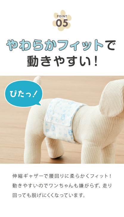 <a href="https://www.qoo10.jp/gmkt.inc/Search/brand.aspx?brandno=134820" target="_blank" class="title_brand" id="btn_brand" title="リコメン堂">リコメン堂</a>犬 おむつ ペット 男の子 抗菌 消臭 S M L XL 4サイズ 7層構造 超吸収 漏れない 防臭 120枚 100枚 大容量 マナー ベルト パンツ しつけ マーキング防止 介護 超小型犬 小型犬