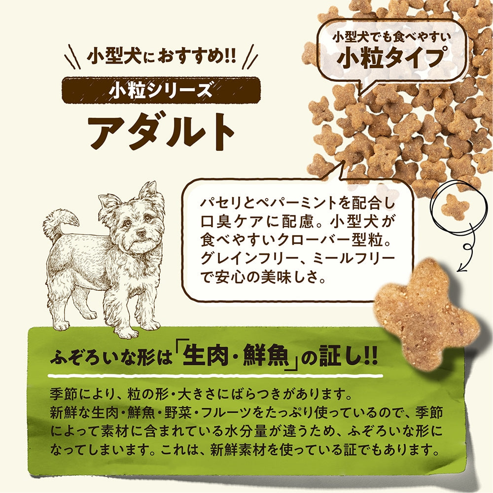 ナウフレッシュ グレインフリー スモールブリード アダルト 2.3kg 小粒 ドッグフード NOW FRESH