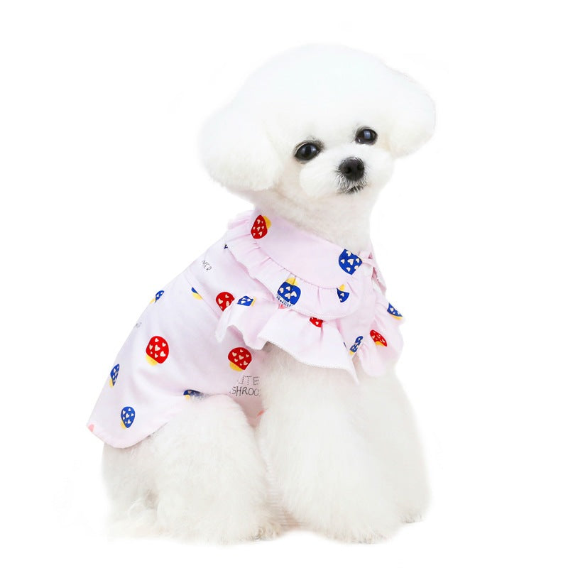 猫 犬 洋服 犬服 ペット服 大中小型犬 ペット用品 犬/猫用 犬の服 ペットウエア 小型犬 中型犬 通気 可愛い ドッグウェア トレーナー 犬 服 ワンピース サロペット ビションフリーゼ 犬猫服