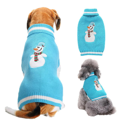 人气新作ペット服 中小型犬VIPテディニューファーザークリスマスペットニットジャンパー犬の服 ペット服