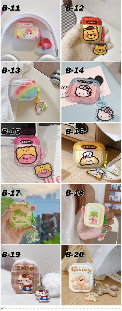 韓国人気 AirPods Pro ケース おしゃれ 可愛い 耐衝撃 衝撃吸収 落下防止 AirPods 第3世代 AirPods 1/2世代 AirPodsケース イヤホンケース