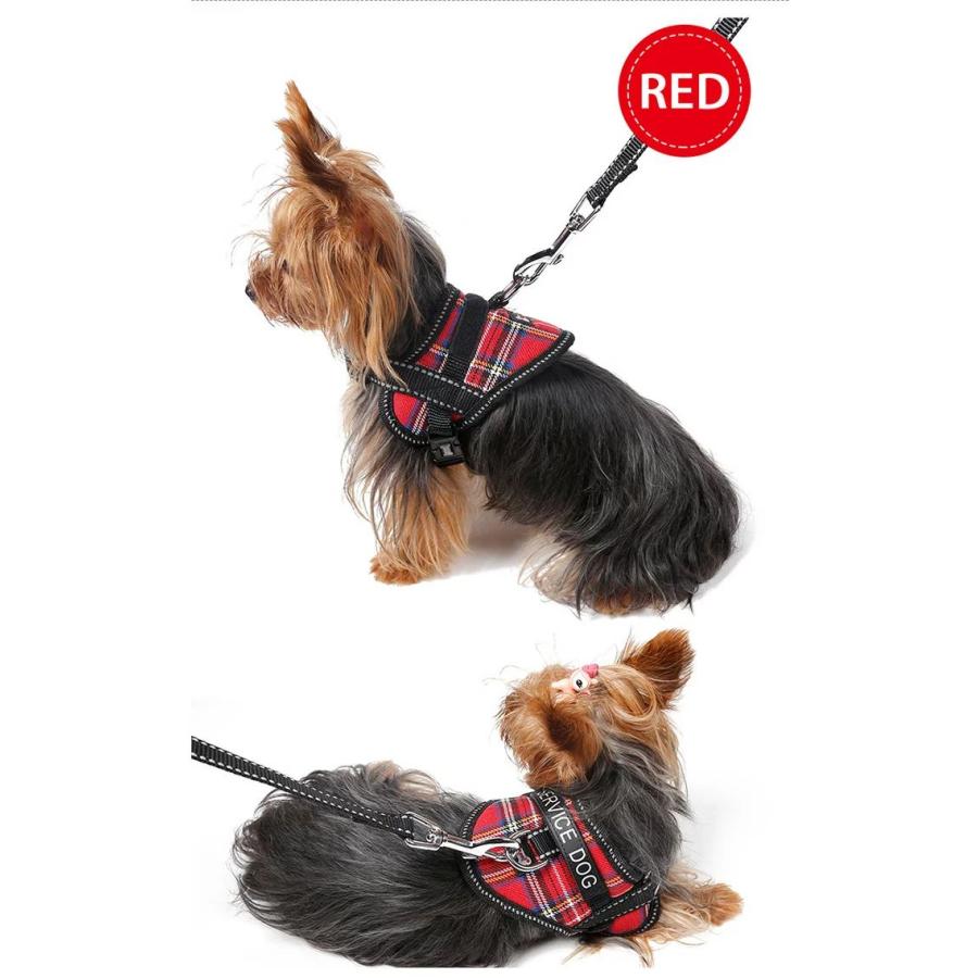 新商品プロモーション，数量限定 犬 ハーネス チェック ペット 服 胴輪 キャット ドッグ メッシュ ドッグウェア 小型犬 中型犬犬 ハーネス