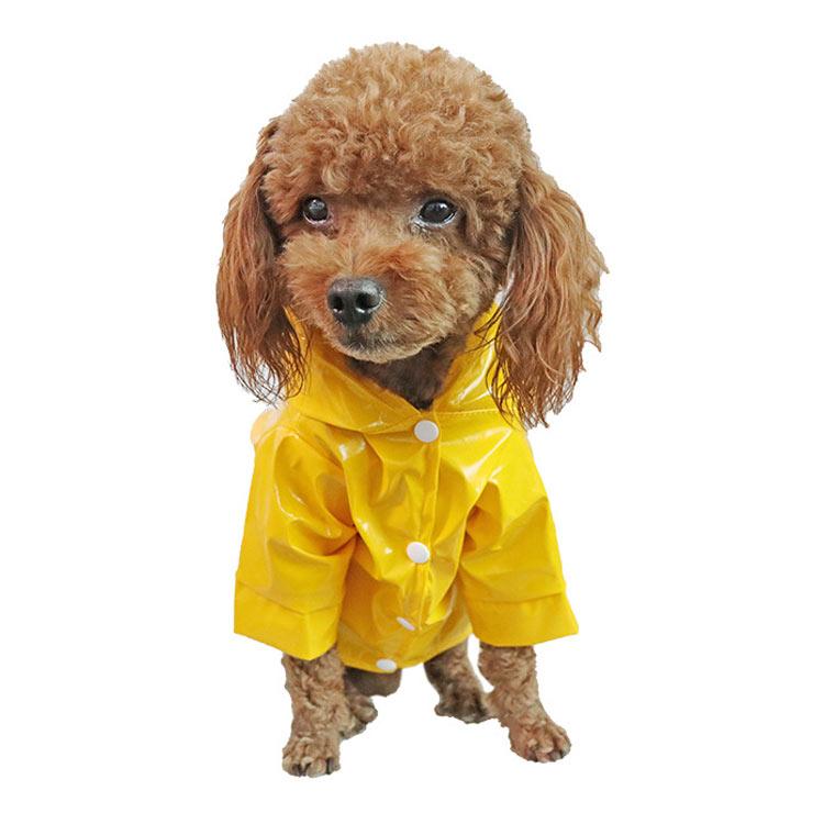 犬 レインコート レインウェア 小型犬 中型犬 子犬 ドッグウェア 夜間反射 雨具 人気沸騰 カッパ 犬服 フード付き 透明 雨の日 防水 梅雨対策 リング付き