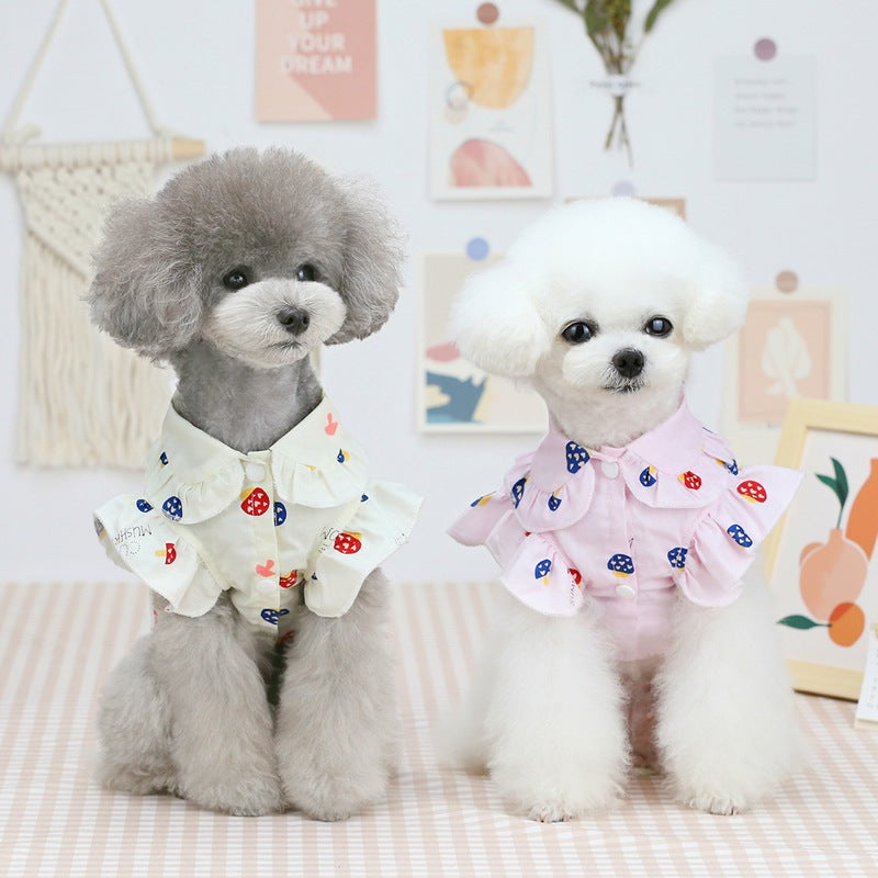 猫 犬 洋服 犬服 ペット服 大中小型犬 ペット用品 犬/猫用 犬の服 ペットウエア 小型犬 中型犬 通気 可愛い ドッグウェア トレーナー 犬 服 ワンピース サロペット ビションフリーゼ 犬猫服