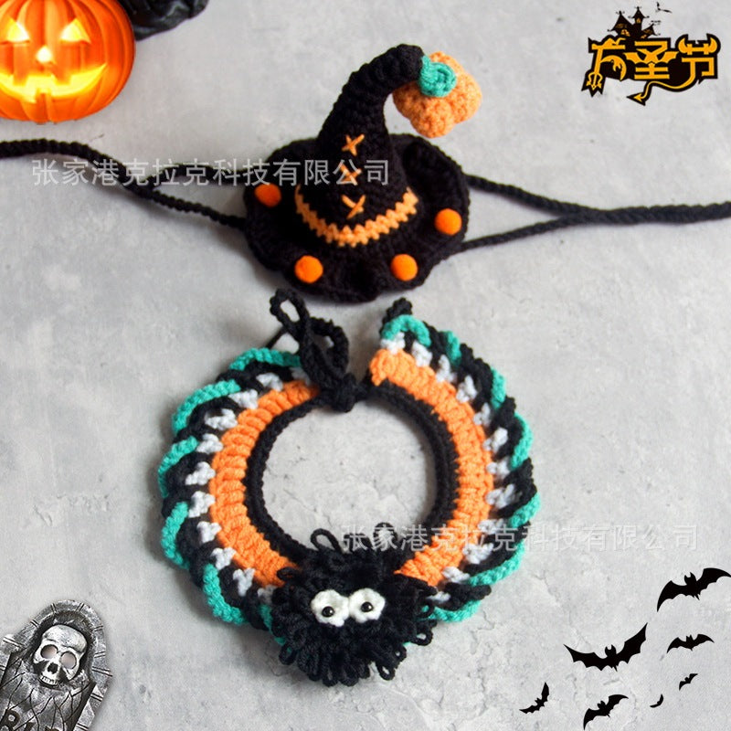 ねこ/犬用品 首輪マフラー サンタマフラー ハロウィンギフト プレゼント お祝い 大人気 着脱簡単 可愛い 散歩 旅行 撮影用 ペット服 記念撮影 INS tiktok かわいい ペット用品 ペット
