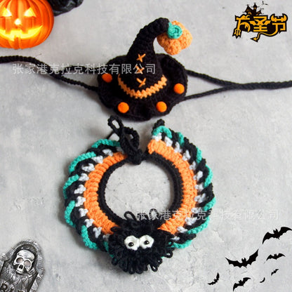 ねこ/犬用品 首輪マフラー サンタマフラー ハロウィンギフト プレゼント お祝い 大人気 着脱簡単 可愛い 散歩 旅行 撮影用 ペット服 記念撮影 INS tiktok かわいい ペット用品 ペット