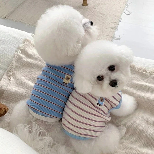 春夏新作 犬服 ペット服 犬 洋服 ペット 犬用品 小中型犬 夏薄型ペットベスト猫小型子犬犬服夏