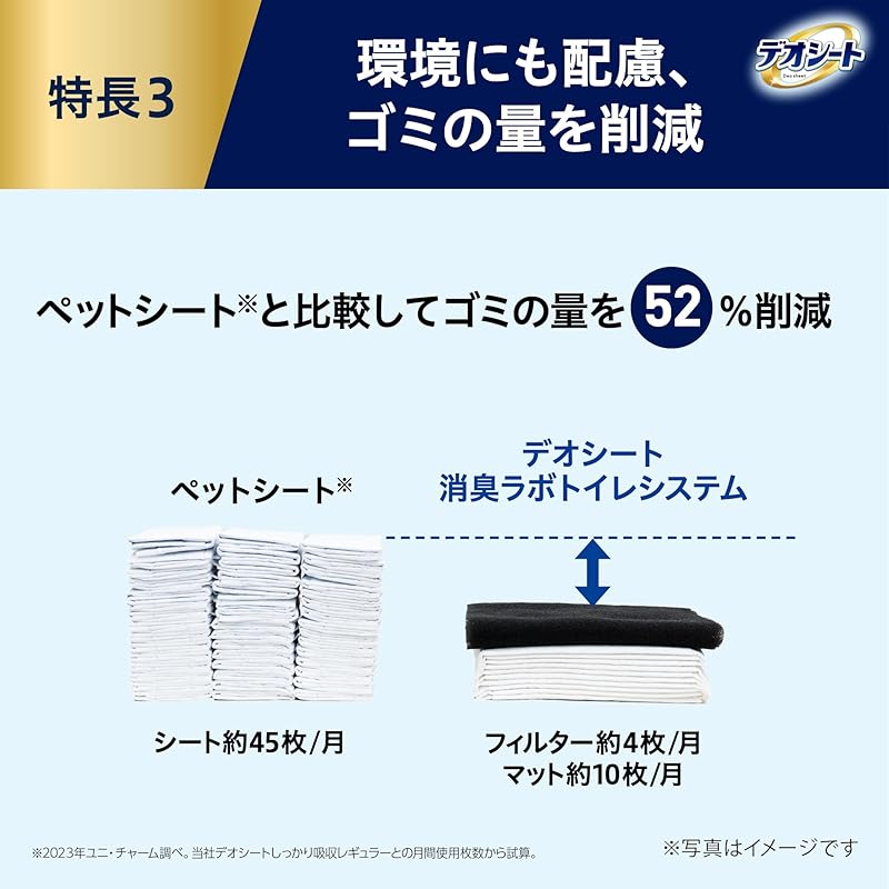 【即納】デオシート消臭ラボ 抗菌ドライフィルター レギュラー 4枚 [トイレシステム フィルター]