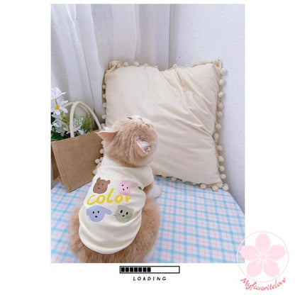 新作 トレンド ペット 服 安い犬 春 夏 秋 アニマル 柄 タンクトップ 可愛い かわいい 猫 ドッグウェア