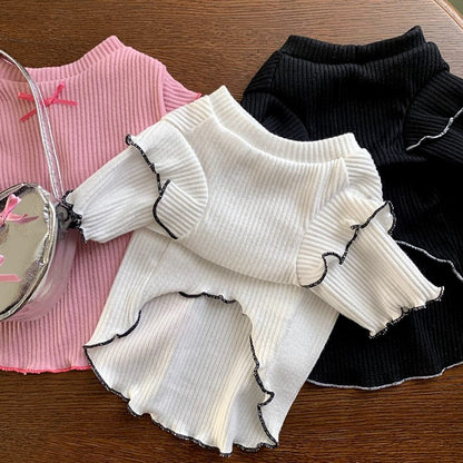 [犬 服]犬 洋服 ins人気商品 ペットボトムシャツスモールパピー犬服