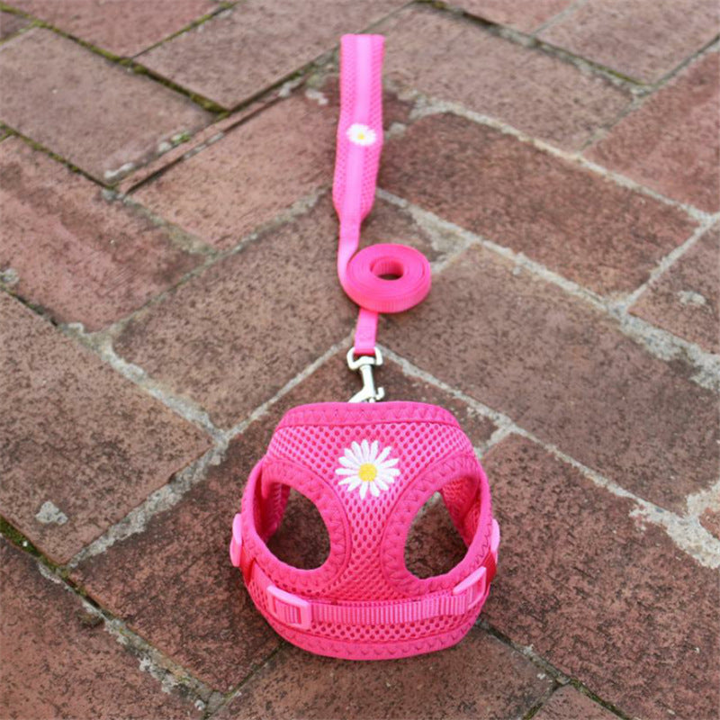 お出かけ おしゃれ 小型犬 2点セット 軽量 ハーネス シンプル お散歩 中型犬 ペット用品 犬用ハーネス リード 犬 ネコ用ハーネス リーシュ 胴輪 145 ペットハーネス 犬用 簡単装着 ハーネス