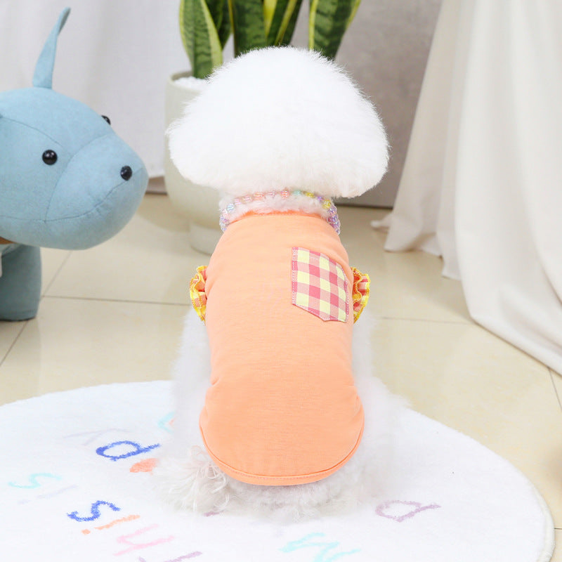 猫 犬 洋服 犬服 ペット服 大中小型犬 ペット用品 犬/猫用 犬の服 ペットウエア 小型犬 中型犬 通気 可愛い ドッグウェア トレーナー 犬 服 ワンピース サロペット ビションフリーゼ 犬猫服
