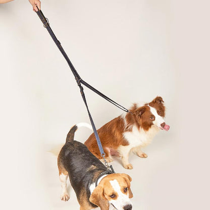 犬 ショルダーリード リード 大型犬 迷子防止 脱走防止 肩掛け リード ハンズフリー ハーネス ダブル 外れ ない 防止 中型犬 ハンズフリー 大型犬 2頭引き ダブルリード 犬用シートベルト 車載