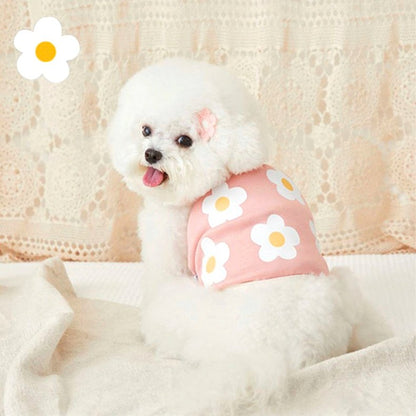 【輸送費無料】ペット用品 ペットウェア ドッグウェア 洋服 キャミソール 花柄 パステルカラー 可愛い ラブリー