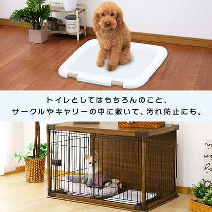 アイリスオーヤマ(IRIS OHYAMA) さらさらメッシュシーツ 小型犬・中型犬 ワイド 50枚