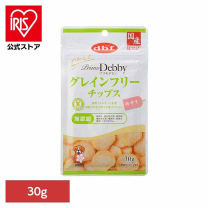 プリモデビィ グレインフリーチップス ササミ 30g 5033 デビフペット