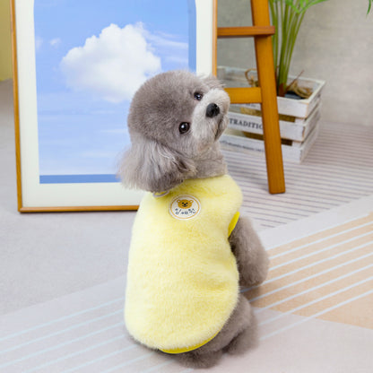 人気犬の服ペットの服小型犬猫が着ることができる秋冬暖かく快適なウサギのぬいぐるみコート