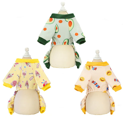猫 犬 洋服 犬服 ペット服 大中小型犬 ペット用品 犬/猫用 犬の服 ペットウエア 小型犬 中型犬 通気 可愛い ドッグウェア トレーナー 犬 服 ワンピース サロペット ビションフリーゼ 犬猫服