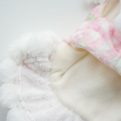 犬服秋冬新作 犬服 チェック柄 くま いちご スカート 猫 かわいい あったか スカート
