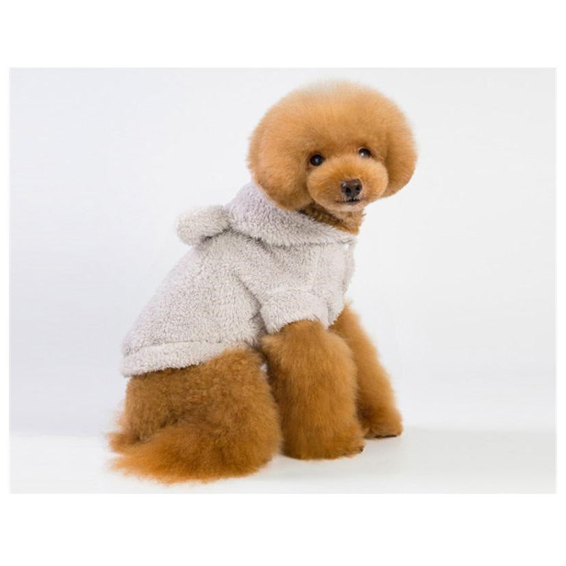大人の魅力 犬服 ペットウェア 犬の服 厚手 パーカー ペット服 ドッグウェア ペット用品 可愛い 暖かい 秋冬春 裏ボア 防寒 モコモコ ふわふわ 散歩