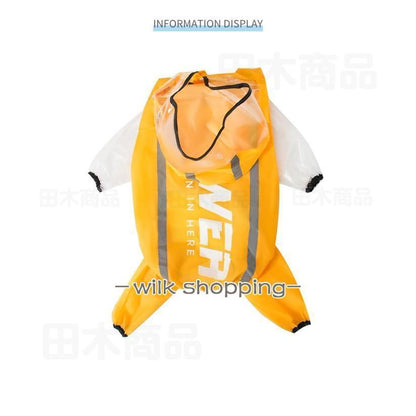 中型犬 大型犬用レインウェア 犬用のレインコート ペットレインコート 雨具ウェア ドッグウェア レイングッズ 雨カッパ レインウエア 防風防水 防雪防塵 ペット