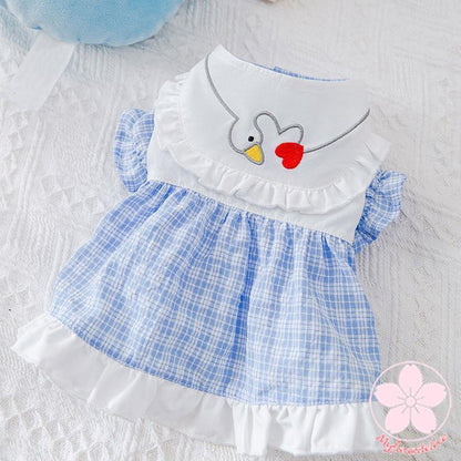 超目玉新品 ペット服 安い 犬 春 夏 涼しいフリル ドレス ワンピース かわいい 可愛い ハイブランド 猫 ドッグウェア