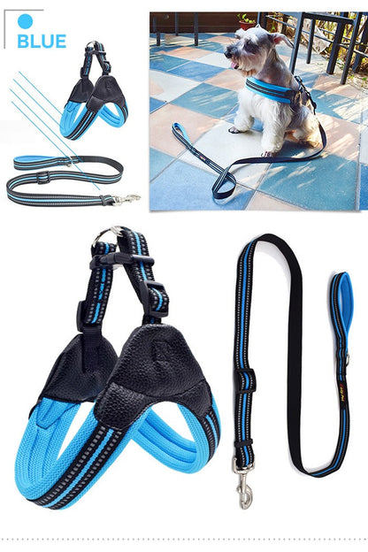 メッシュ 小型犬 ふっくら生地 犬 中型犬 ベスト ドッグウェア ドッグ 大型犬 キャット 服 ハーネス 胴輪 反射 付 ペット リード
