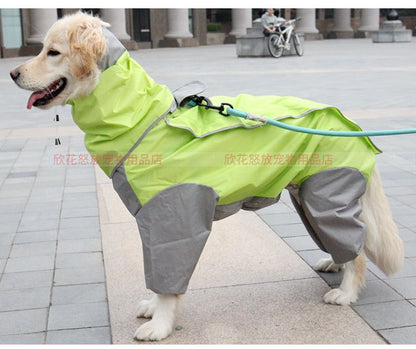 人気ペット マッキントッシュ 中型犬 大型犬 防水 4本足 マッキントッシュ 犬 フード付き マッキントッシュ