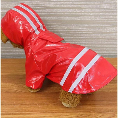犬用レインコート レインコート 犬の服 反射板付きかわいい 小型犬 お出かけ 梅雨 ドッグウェア 雨着 雨具 小型犬 ペットウェア
