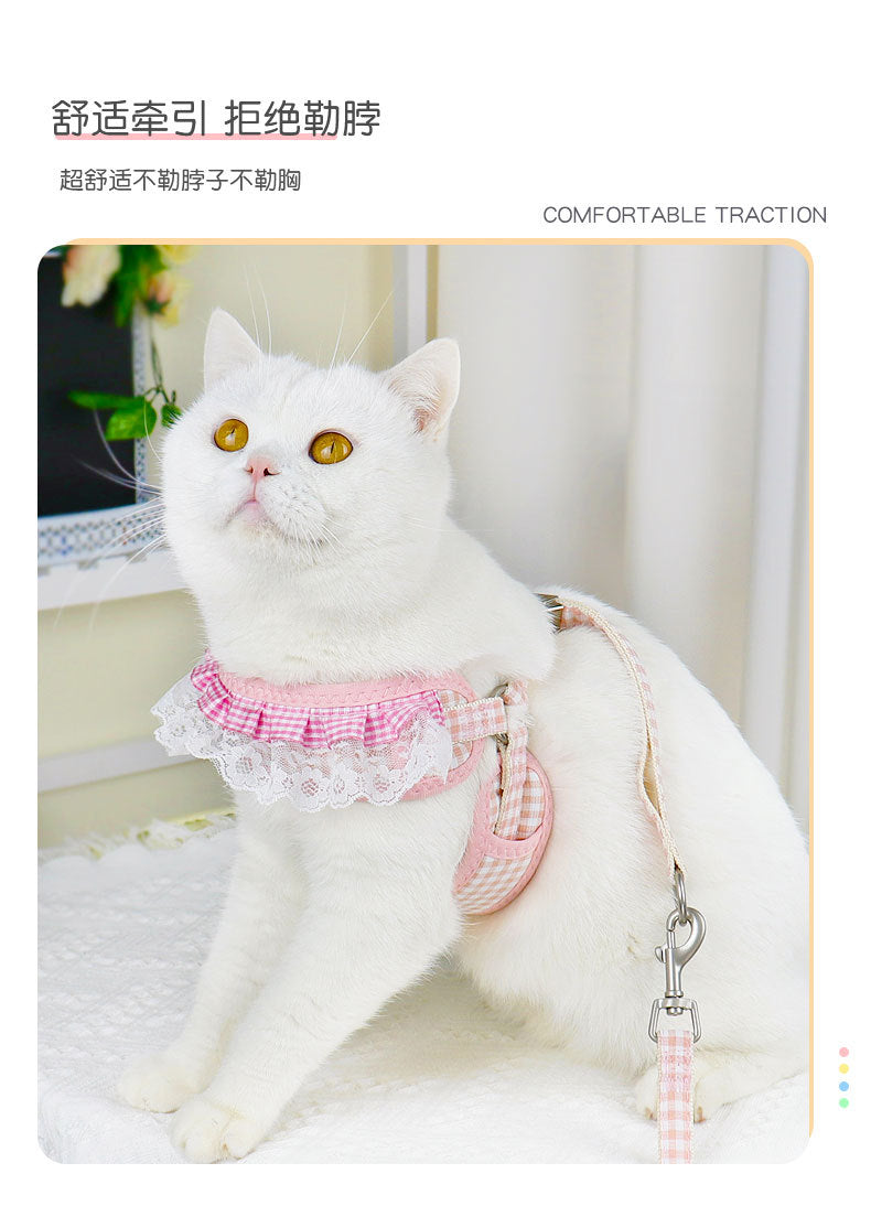 軽量 中型犬 ペットハーネス ペット用品 胴輪 犬用ハーネス 猫用 犬 ハーネス 簡単装着 おしゃれ ハーネスリードセット 小型犬 4 2点セット リーシュ お散歩 リード ネコ用ハーネス 犬用 お出