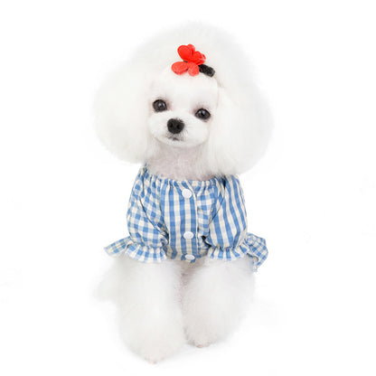 猫 犬 洋服 犬服 ペット服 大中小型犬 ペット用品 犬/猫用 犬の服 ペットウエア 小型犬 中型犬 通気 可愛い ドッグウェア トレーナー 犬 服 ワンピース サロペット ビションフリーゼ 犬猫服