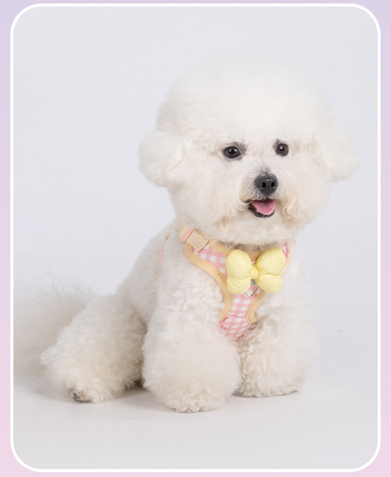ペット用リード ハーネス リード 犬 2点セット 犬猫兼用 胴輪 脱げない 簡単 小型犬 中型犬 大型犬 散歩 ペット ストレスフリーで快適お散步