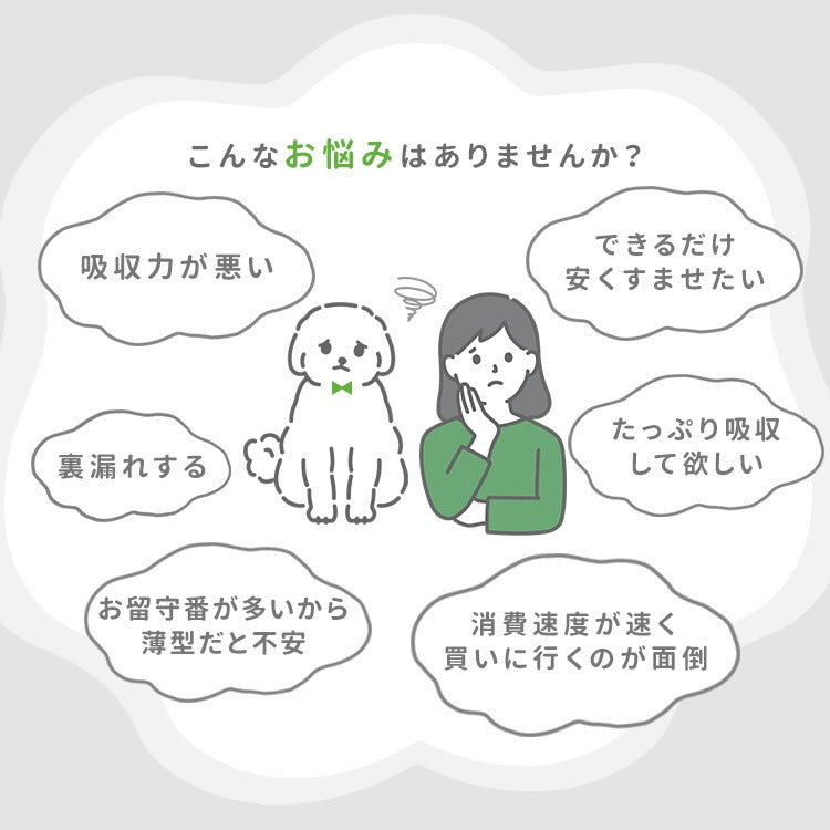 <a href="https://www.qoo10.jp/gmkt.inc/Search/brand.aspx?brandno=114450" target="_blank" class="title_brand" id="btn_brand" title="WEIMALL">WEIMALL</a>ペットシーツ 厚型 ワイド レギュラー 大容量 1200枚 800枚 600枚 200枚 まとめ買い 使い捨てペットシート 多頭飼い 犬 猫 業務用 ペット用品