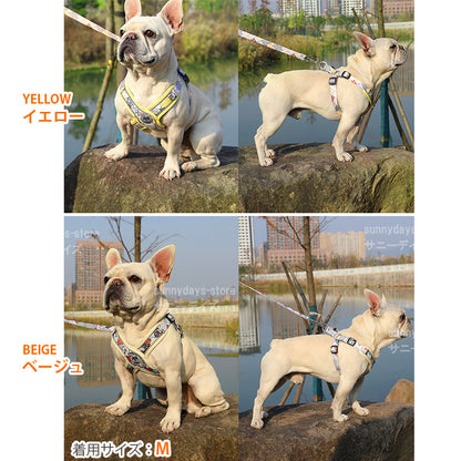 おしゃれ 簡単装着 介護用 ハーネス クッション 通気性 快適 ソフトパッド ハーネス 柴犬 胴輪 痛くない 犬用ハーネス 犬 ふわふわ 脱げない 犬用 犬 抜けない