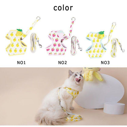 3日以内に出荷 2025新品 ２点セット ペット用品 ハーネス リード 猫用 小型犬用 全３色 ポリエステル S ( 15-3kg ) M ( 3-5kg ) L( 5-75kg ) リード長さ12