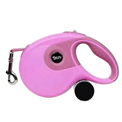 犬用リード ペットリード 伸縮リード　8Ｍ　 ゴミ袋収納　コントローラー 巻き取り式 ペット用品 大型犬　中型犬 小型犬用
