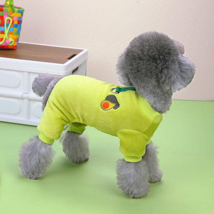 大人の魅力 犬服 ペットウェア 犬の服 厚手 Dカン付き ペット服 長袖トレーナー ペット用品 可愛い 暖かい 秋冬春 裏ボア 防寒 モコモコ ふわふわ 散歩