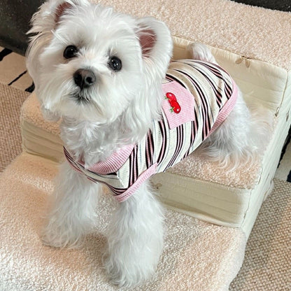 夏サロペット ストライプデザイン インスタ映え 犬服 犬 服 犬 服 犬服 犬の服 ペット用品 ハーネス 小型犬