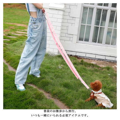 犬 リード ショルダーリード ペット ペット用 多機能 リード 肩掛けショルダーリード 胴輪 ハーネス 迷子防止 脱走防止 大型犬 中型犬 小型犬 安全 散歩 お出かけ 6ways 犬用 9色 S-X