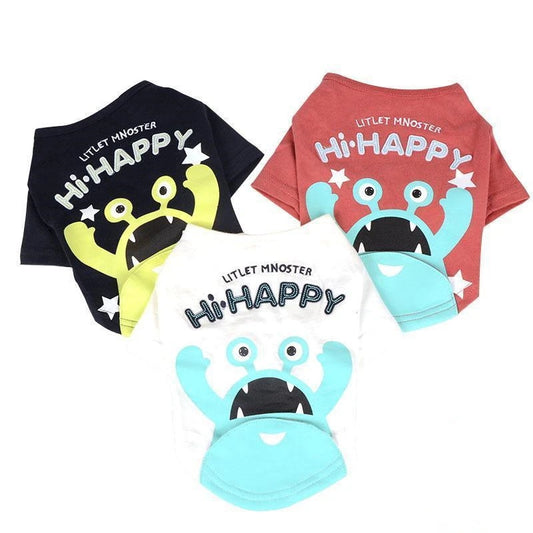 人気沸騰 ペット 服 安い 犬 春 夏 秋 キャラクター Tシャツ かわいい可愛いハイブランド 猫 ドッグウェア