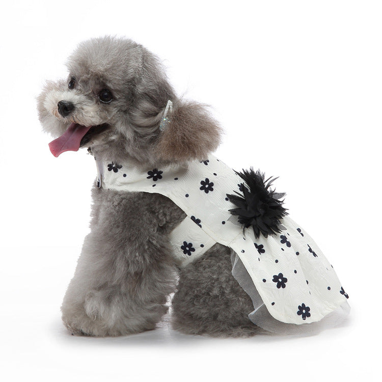 ペットウェア かわいい 犬の服装 猫と犬とペットのイブニングドレスペットの服 犬猫服　快適で可愛い 犬用品