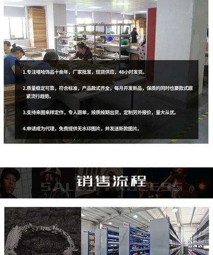 个性嘻哈20mm翻盖扣项链男古巴镶双排锆石时尚霸气轻奢潮牌项链