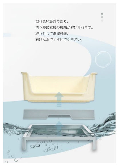 犬 トイレトレー ワイド トレーニング犬トイレ トイレ容器 トイレ本体 室内トイレ 立体柱付き 引き出しの設計 小型 飛び散り 防止 足上げ ゴールデンレトリバー 介護 老犬 トイレ犬 しつけ お掃除