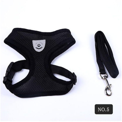 新商品プロモーション，数量限定 ペット用 犬用 ハーネスとリード２点セット 全８色 S M L XL ペット用品 型ハーネス（胴輪）＆リード（引き綱） ボディストレス軽減ペット用 犬用