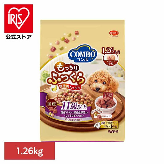 コンボドッグもっちりふっくら11歳以上1.26kg 1011311 日本ペットフード株式会社