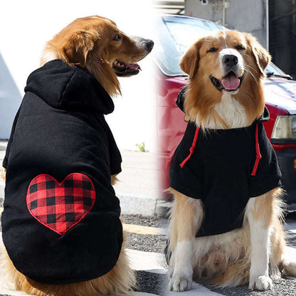 メガ割 無中型チェック薄ドッグウエパーカ大型フード付猫犬XS-6スウェッお散小型おしゃ可愛大きいサイ小さいサイズ