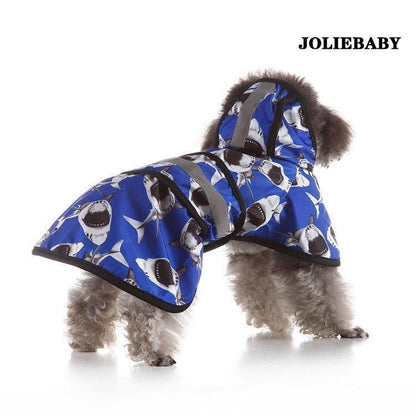犬 レインコート 犬用レインコート レインウェア ドッグウェア カッパ 合羽 犬の服 フード付き 小型犬用 中型犬用 犬服 雨服 雨具 パーカー