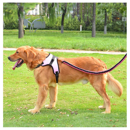 キャンペーンハーネス 犬 大型犬 柴犬 3点セット 抜けない 小型犬 調整可能 ハンドル付き 抜けにくい ハーネスリードセット 3点セット ステップハーネス 脱出防止 ウェアハーネス 犬用 ペットハー