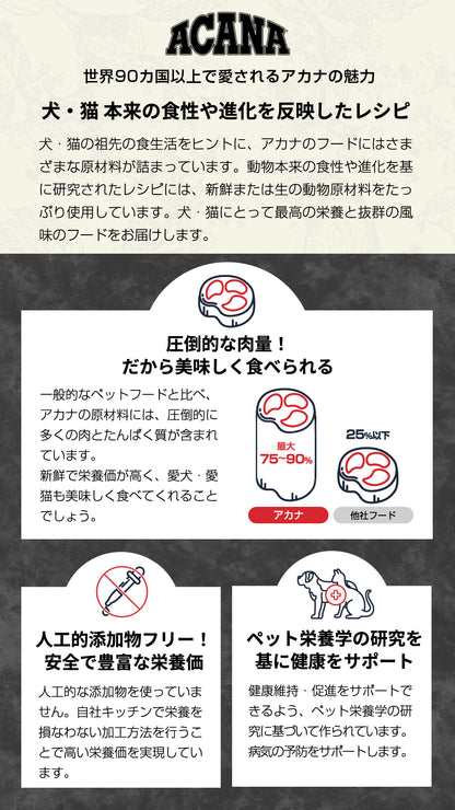 <a href="https://www.qoo10.jp/gmkt.inc/Search/brand.aspx?brandno=123886" target="_blank" class="title_brand" id="btn_brand" title="ACANA(PET)">ACANA(PET)</a>クラシック ワイルドコーストレシピ 2kg ドッグフード